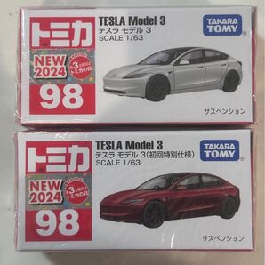 トミカ No.98 テスラ モデル3 通常 初回