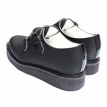 値下げ！ 新品 KIDS LOVE GAITE キッズラブゲイト ダブルモンクシューズ 黒 サイズ8 定価51,840円 / Dr.Martens マーチン_画像3