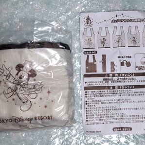ディズニー カプセルトイ エコバッグ ミッキー 新品未使用 40周年 グランドフィナーレ リルリンリン ガチャ