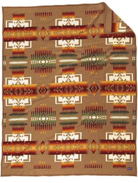 ペンドルトン チーフジョセフブランケット ZD411-51114 カーキ 新品未使用 PENDLETON ウールブランケット