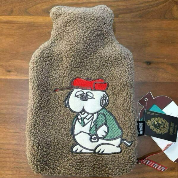 新品★アフタヌーンティー×ピーナッツ コラボ 湯たんぽ オラフ