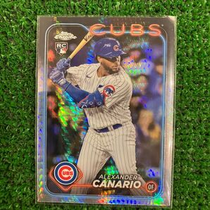 2024 Topps Chrome アレクサンダー・カナリオ リフラクターカード Topps Chrome