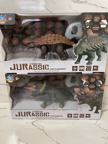 赤外線R/C ラジコン アンキロサウルス トリケラトプス