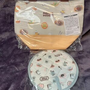 ココス 保冷バック 鍋敷きミトン 2点セット