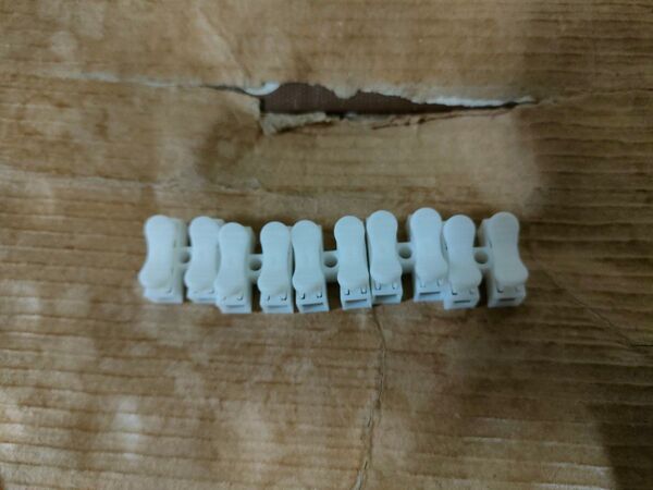 5個CH-2クイックワイヤ接続端子 - 電気ケーブルクランプ端子ブロックコネクタ用プレミアムスプリングワイヤコネクタ