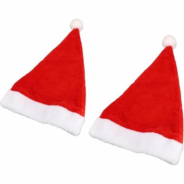 2点まとめ サンタハット 帽子 パーティー ユニバ ディズニー クリスマス