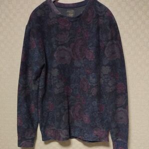 ZARA スウェット トップス 花柄 メンズ