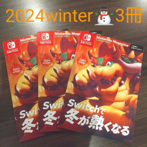 Nintendo Magazine 2024年冬号 3冊セット