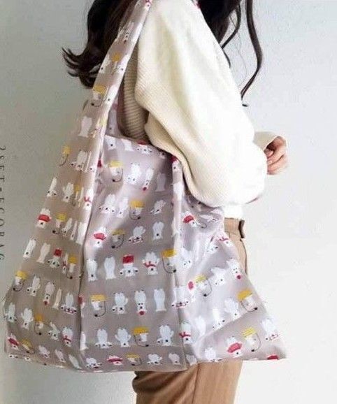 折り畳みエコバッグ トートバッグ