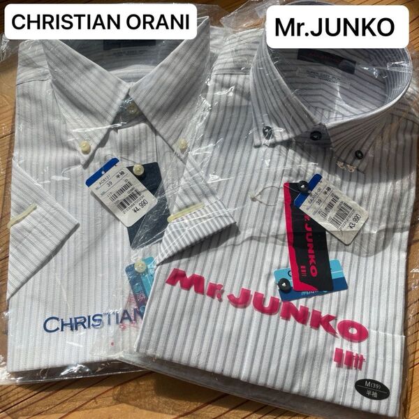 【新品・送料無料】 Mr.JUNKO ・ CHRISTIAN ORANI Yシャツ Mサイズ