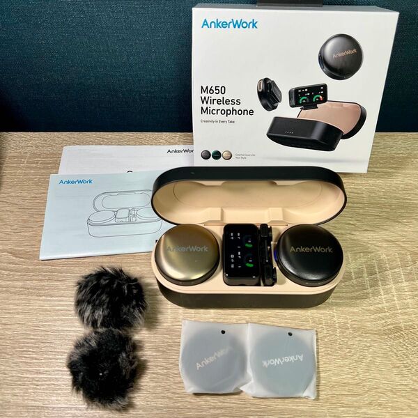 【美品】 アンカー AnkerWork M650 ワイヤレスマイク