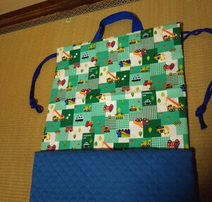 ハンドメイド 体操服入れ(着替え袋)