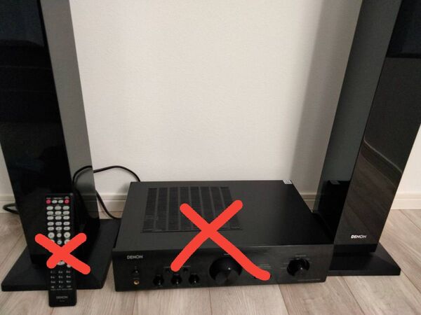 PMA-390RE DENON スピーカーのみ