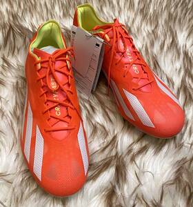 { супер-скидка быстрое решение / взрослый стандарт / premium модель }adidas X CRAZYLIGHT+ FG24.0cm. гарантия { солнечный красный }