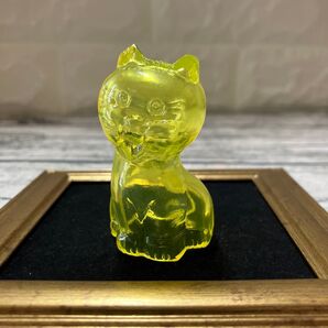 都市伝説展2024 会場限定 墓場の画廊 恐怖の都市伝説ガチャ ねこ イエロー ソフビ 都市ボーイズ はやせやすひろ 呪物展