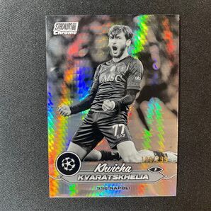 299枚限定 2023-24 Topps フヴィチャ・クヴァラツヘリア ナポリ Khvicha Kvaratskhelia