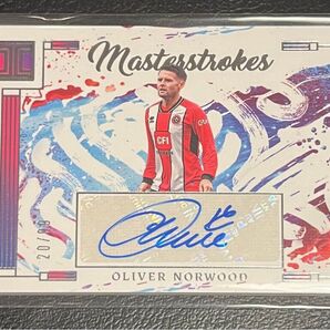 99枚限定 2023-24 Panini オリヴァー・ノーウッド 直筆サイン Autograph PANINI Auto