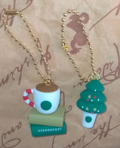 スタバ クリスマス チャーム2種 ホリデー オンラインストア オーナメント