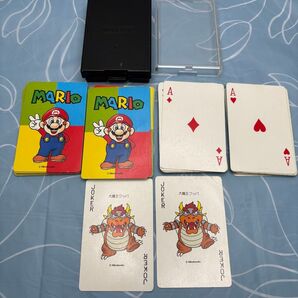 【中古】 Nintendo スーパーマリオ トランプ カード クッパ 遊戯 カードゲーム レトロ