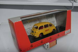 2-12( rare car )* out of print goods * new goods *GIOCHER * Fiat 600 ( beautiful goods )( super valuable goods )( price exist commodity )