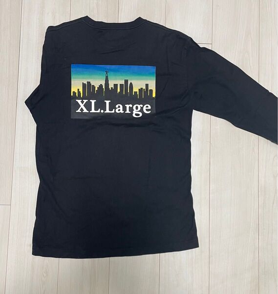 XLARGE バックプリント長袖Tシャツ XL