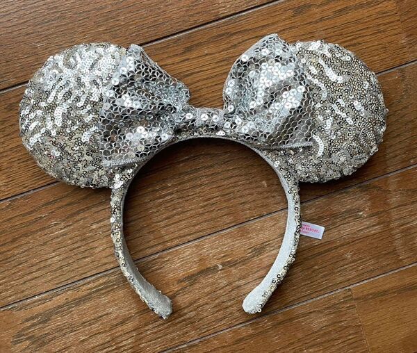 東京ディズニーリゾート カチューシャ ミニーマウス ミッキー スパンコール ディズニー 限定 グッズ