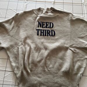 GYDA NEED THIRD ニット ニット トップス