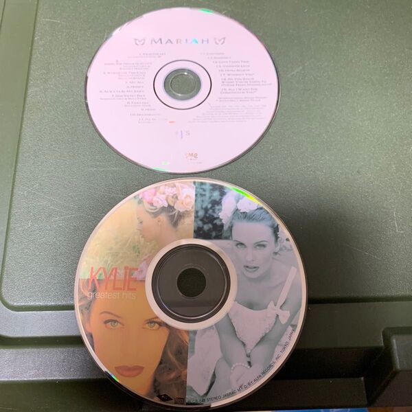 マライアキャリー、カイリーミノーグ ベストアルバム2枚セット CDのみ