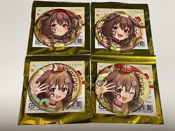 ホロライブ みっころね24 リターンズ 缶バッジ 戌神ころね 全4種