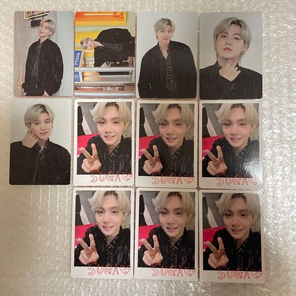 BTS 防弾少年団 SUGA ユンギ ミニフォト PTD バラ 11枚 スペシャルカードあり 公式