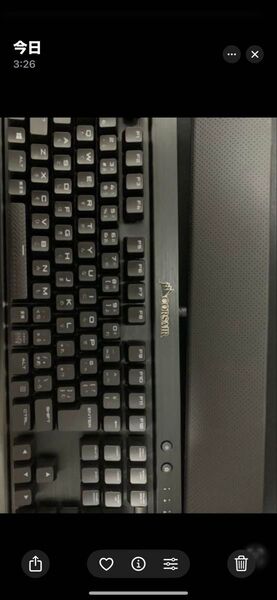 Corsair K70 RAPIDFRE CherryMX Speed -日本語 ゲーミングキーボード