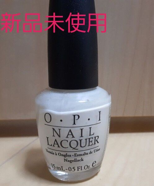 【新品未開封】OPI ネイルラッカー L00 Alpine Snow ポリッシュ マニキュア ネイルカラー 白 フレンチ