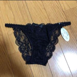 総レースショーツ 黒 Lサイズ