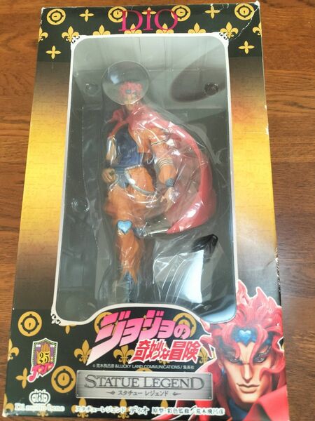 【開封品】スタチューレジェンド ジョジョの奇妙な冒険 第三部 ディオ 原型 彩色監修 荒木飛呂彦