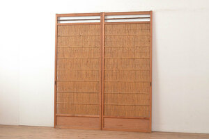 R-048233 peace made antique . overflow space making . recommendation ... door 2 pieces set (. door,. door,. door, summer shoji,..)(R-048233)