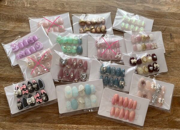 !ネイルチップ全て売り切りSALE!1点650円