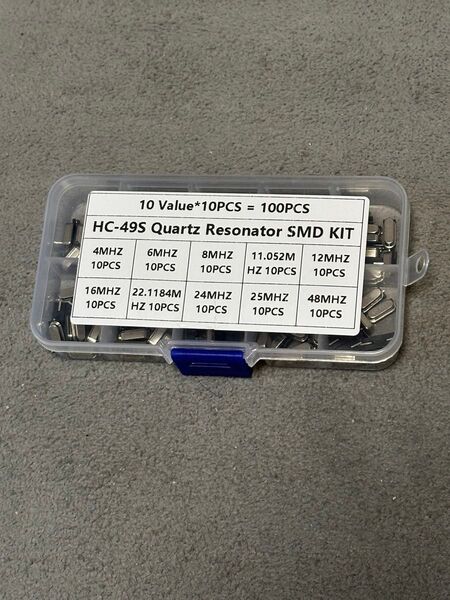 表面実装用水晶発信器10種類のセット