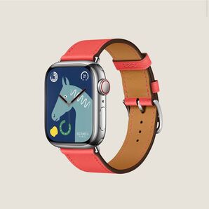 Apple Watch Herms シンプルトゥール ローズ・テキサス