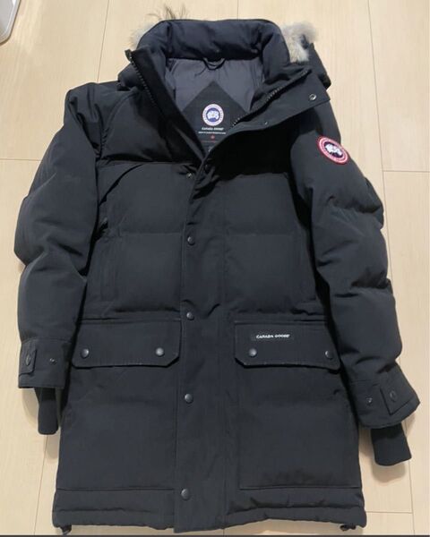 カナダグース CANADA GOOSE EMORY PARKA 黒XS 正規品 ※正規店のレシート・タグあり