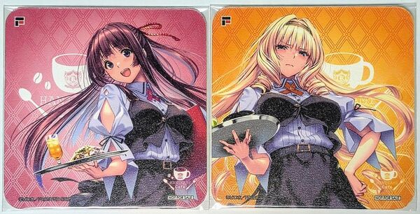ピロ水 はにかみ彼女 コラボカフェ コースター 鐘堂英麗奈 志津城ねる