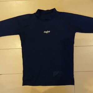 野球用 紺色アンダーウェア 130