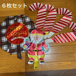 クリスマスバルーン 風船 飾り付け サンタ スティック まとめ売り セット