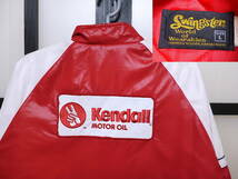 US古着 70s ケンドル レーシングジャケット スウィングスターボディ/ 70年代 Swingster Kendall oil ケンドール オイル ビンテージ 当時物_画像1