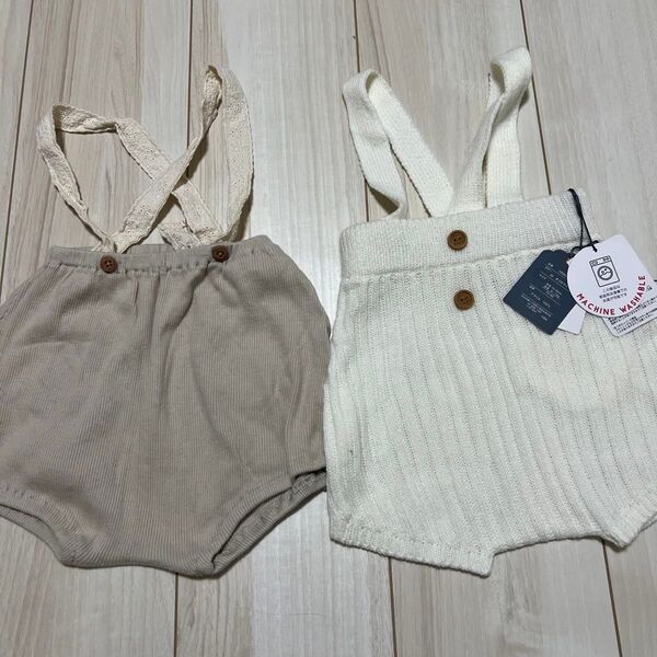 tete a tete cottoli ベビー サロペット