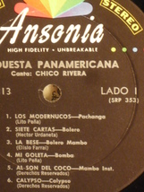 ORQUESATA PANAMERICANA Vo.2/MAMBO INNST‐1313 （LP）_画像2