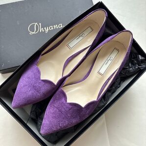 Dhyana. ディアナドット ローヒール パンプス ポインテッドトゥ