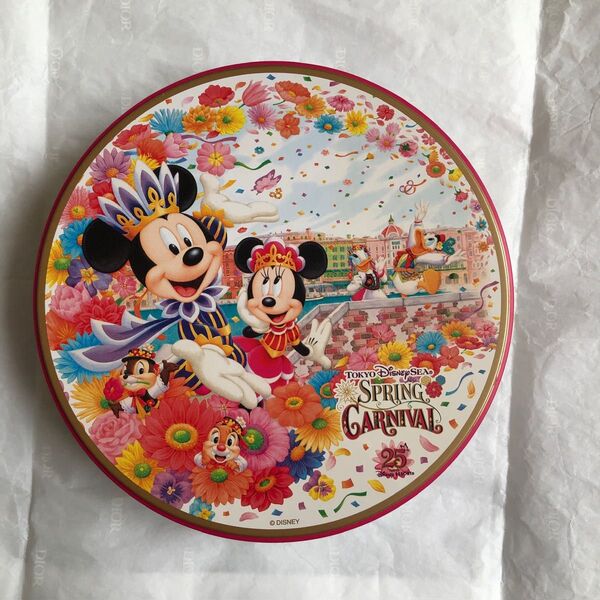 Disney ディズニーシー Spring お菓子 空き缶