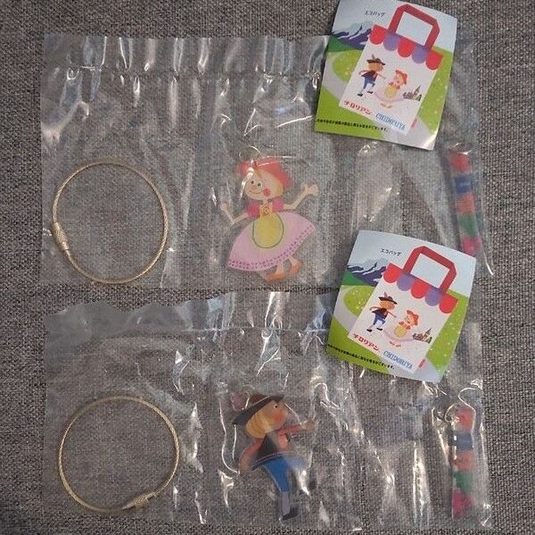 チロリアン グッズコレクション アクリルキーホルダー 2種セット(訳あり)
