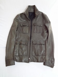 junhashimoto ジュンハシモト 定価178,500円 made in japanレザージャケット VINTAGE BLOUSON サイズ2　