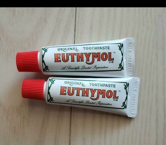 EUTHYMOL オリジナル歯磨き粉 20g×2 ユーシモール